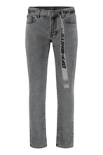 Load image into Gallery viewer, Belted skinny jeans
