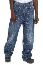 Load image into Gallery viewer, Printed carpenter jeans

