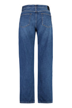 Load image into Gallery viewer, 5-pocket straight-leg jeans

