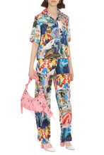 Load image into Gallery viewer, Printed bowling shirt
