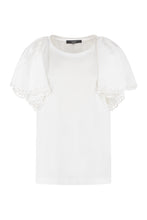 Load image into Gallery viewer, Ossola embroidered cotton blouse
