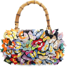 Load image into Gallery viewer, Ostuni denim clutch
