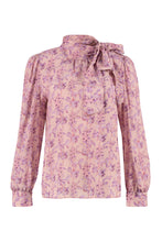 Load image into Gallery viewer, Ottanta printed silk blouse

