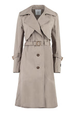 Load image into Gallery viewer, Gabardine trench coat
