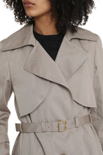 Load image into Gallery viewer, Gabardine trench coat
