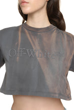 Load image into Gallery viewer, Logo detail cropped t-shirt
