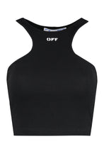 Load image into Gallery viewer, Ribbed cotton crop top
