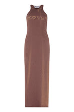 Load image into Gallery viewer, Ribbed cotton long dress
