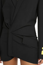 Load image into Gallery viewer, Asymmetric blazer dress
