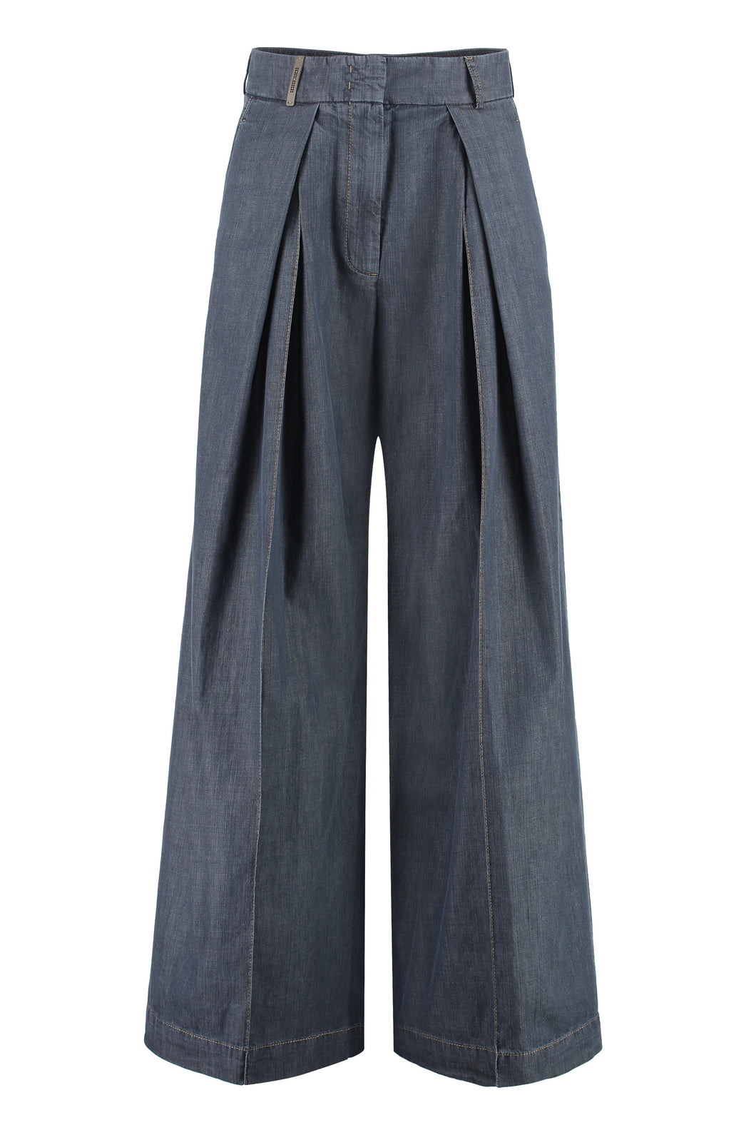 Cotton baggy trousers