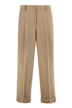 Load image into Gallery viewer, Stretch cotton trousers
