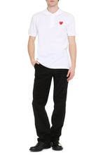 Load image into Gallery viewer, Cotton-piqué polo shirt
