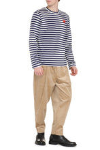 Load image into Gallery viewer, Striped cotton t-shirt
