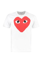 Load image into Gallery viewer, Cotton crew-neck T-shirt
