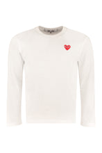 Load image into Gallery viewer, Patch detail cotton t-shirt
