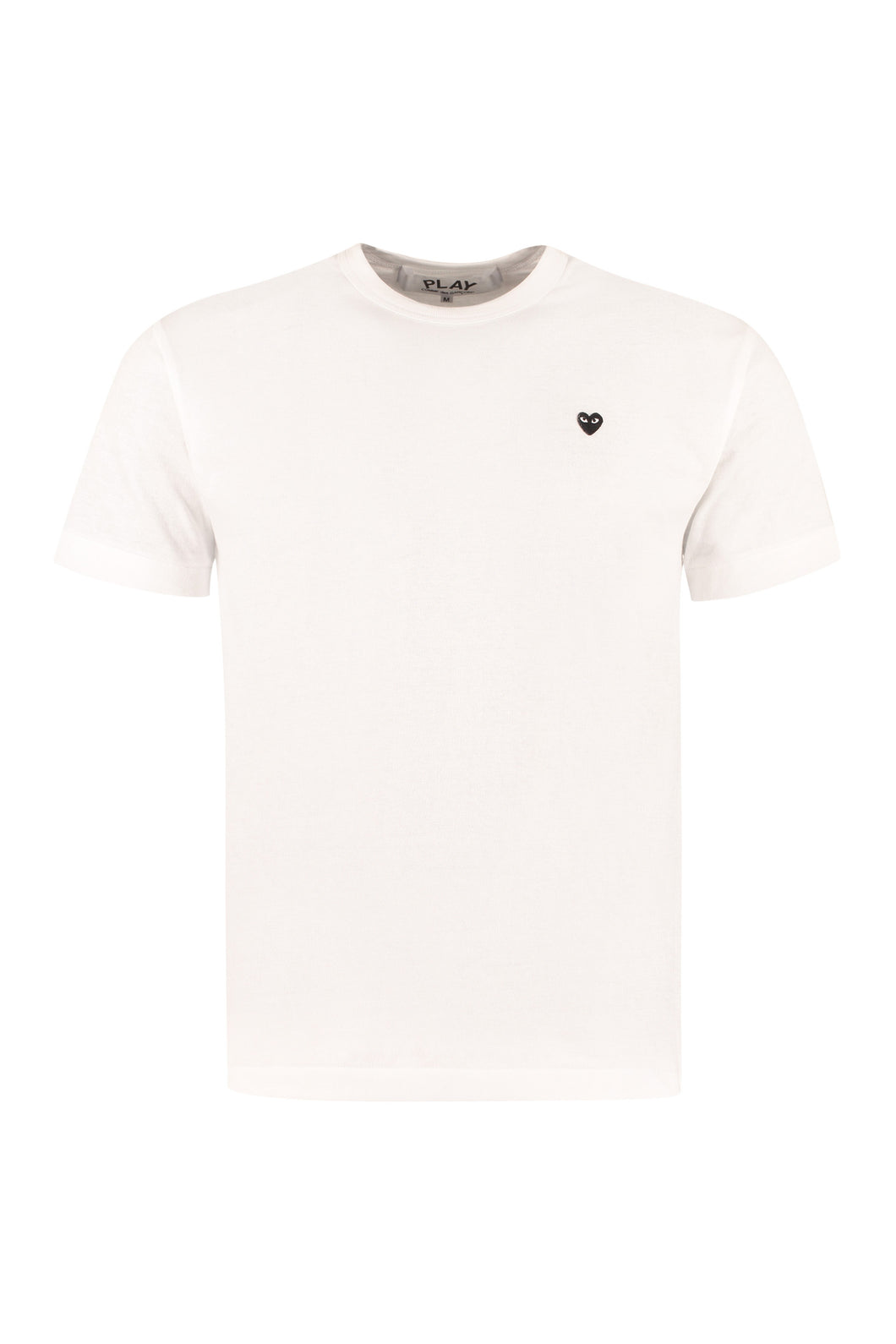 Patch detail cotton t-shirt