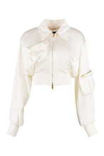Load image into Gallery viewer, Satin bomber jacket
