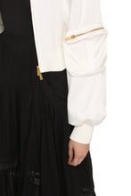 Load image into Gallery viewer, Satin bomber jacket
