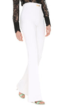 Load image into Gallery viewer, Flared crêpe trousers

