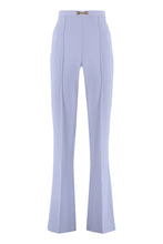 Load image into Gallery viewer, Crepe wide-leg trousers
