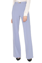 Load image into Gallery viewer, Crepe wide-leg trousers

