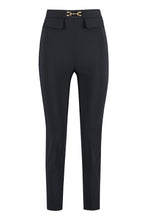 Load image into Gallery viewer, Metal horsebit detail skinny trousers
