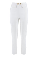 Load image into Gallery viewer, Metal horsebit detail skinny trousers
