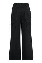 Load image into Gallery viewer, Gabardine cargo trousers
