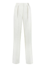 Load image into Gallery viewer, Linen wide leg trousers
