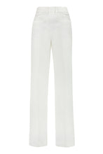 Load image into Gallery viewer, Linen wide leg trousers
