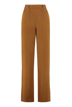 Load image into Gallery viewer, Crêpe wide-leg trousers
