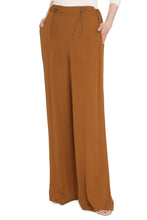 Load image into Gallery viewer, Crêpe wide-leg trousers
