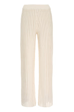 Load image into Gallery viewer, Wide leg knitted trousers
