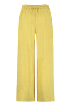 Load image into Gallery viewer, Linen wide leg trousers
