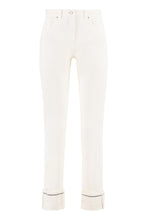 Load image into Gallery viewer, Turn-up cropped jeans

