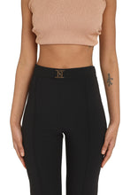 Load image into Gallery viewer, Crepe wide-leg trousers
