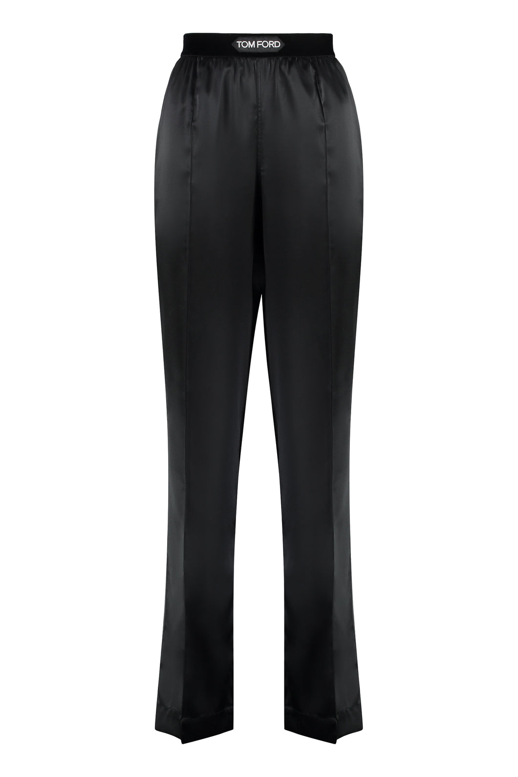 Satin trousers