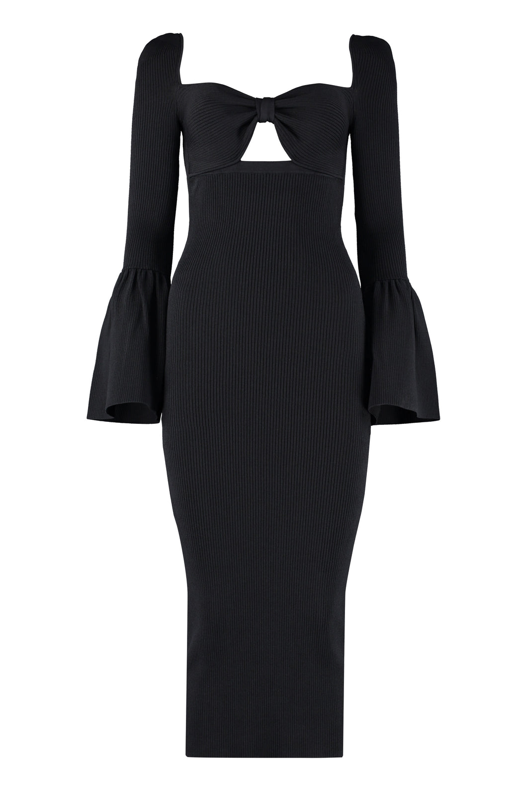 Ribbed knit dress