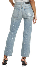 Load image into Gallery viewer, 5-pocket straight-leg jeans

