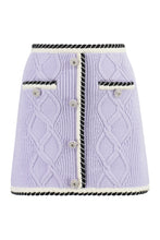 Load image into Gallery viewer, Knitted mini skirt
