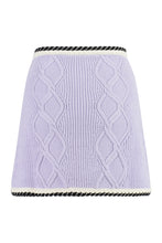 Load image into Gallery viewer, Knitted mini skirt
