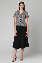 Load image into Gallery viewer, Midi dress with flared hem
