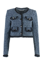Load image into Gallery viewer, Destroyed denim jacket
