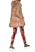 Load image into Gallery viewer, Hooded nylon down jacket
