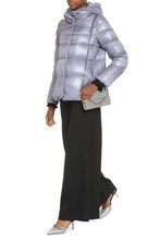 Load image into Gallery viewer, Hooded nylon down jacket
