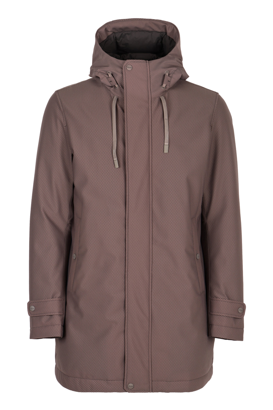 Technical fabric parka