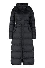 Load image into Gallery viewer, Long hooded down jacket
