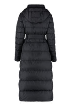 Load image into Gallery viewer, Long hooded down jacket
