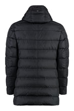 Load image into Gallery viewer, Long hooded down jacket
