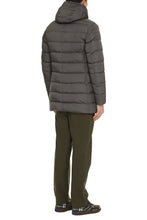 Load image into Gallery viewer, Hooded nylon down jacket
